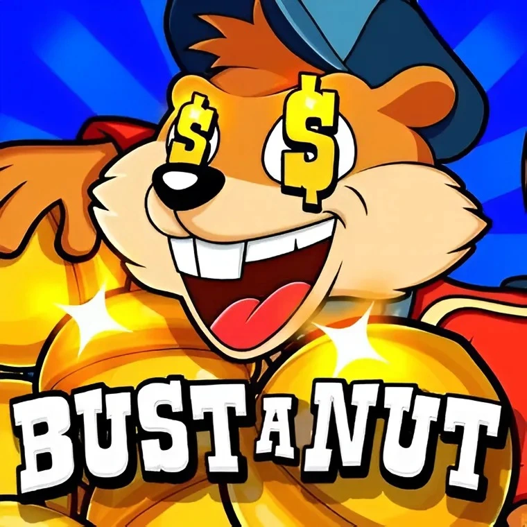 Bust a Nut automat z wiewiórką i dolarami w Bizzo Casino