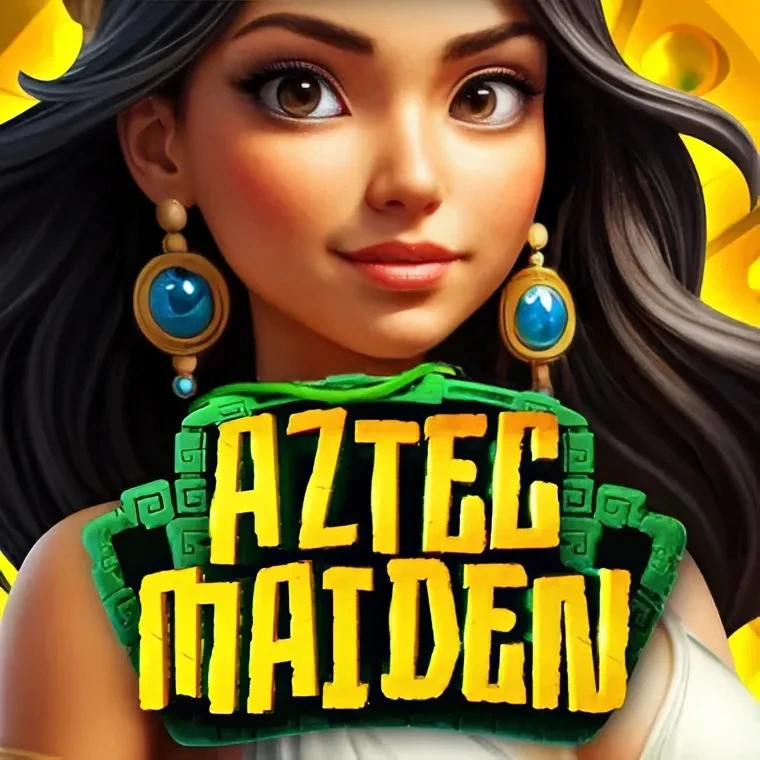 Aztec Maiden slot z kobietą w stylu azteckim w Bizzo Casino